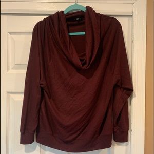 express cowl neck top